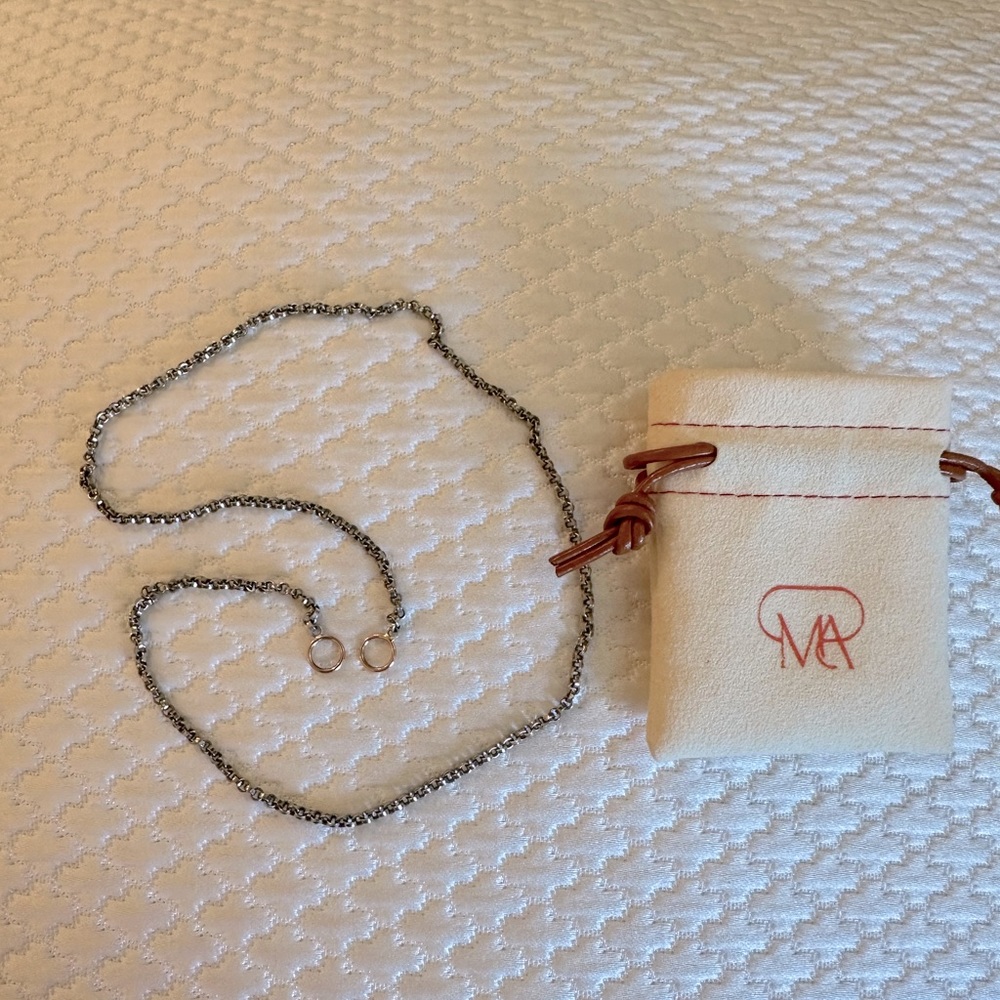 Marla Aaron Rolo Chain Necklace